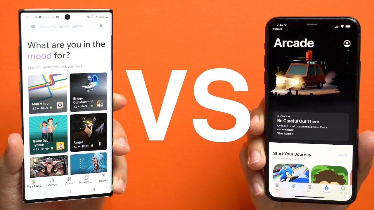 Apple Arcade vs Google Play Pass: A Concise Comparison