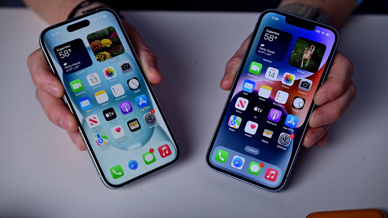 Comparing iPhone 15 and iPhone 14