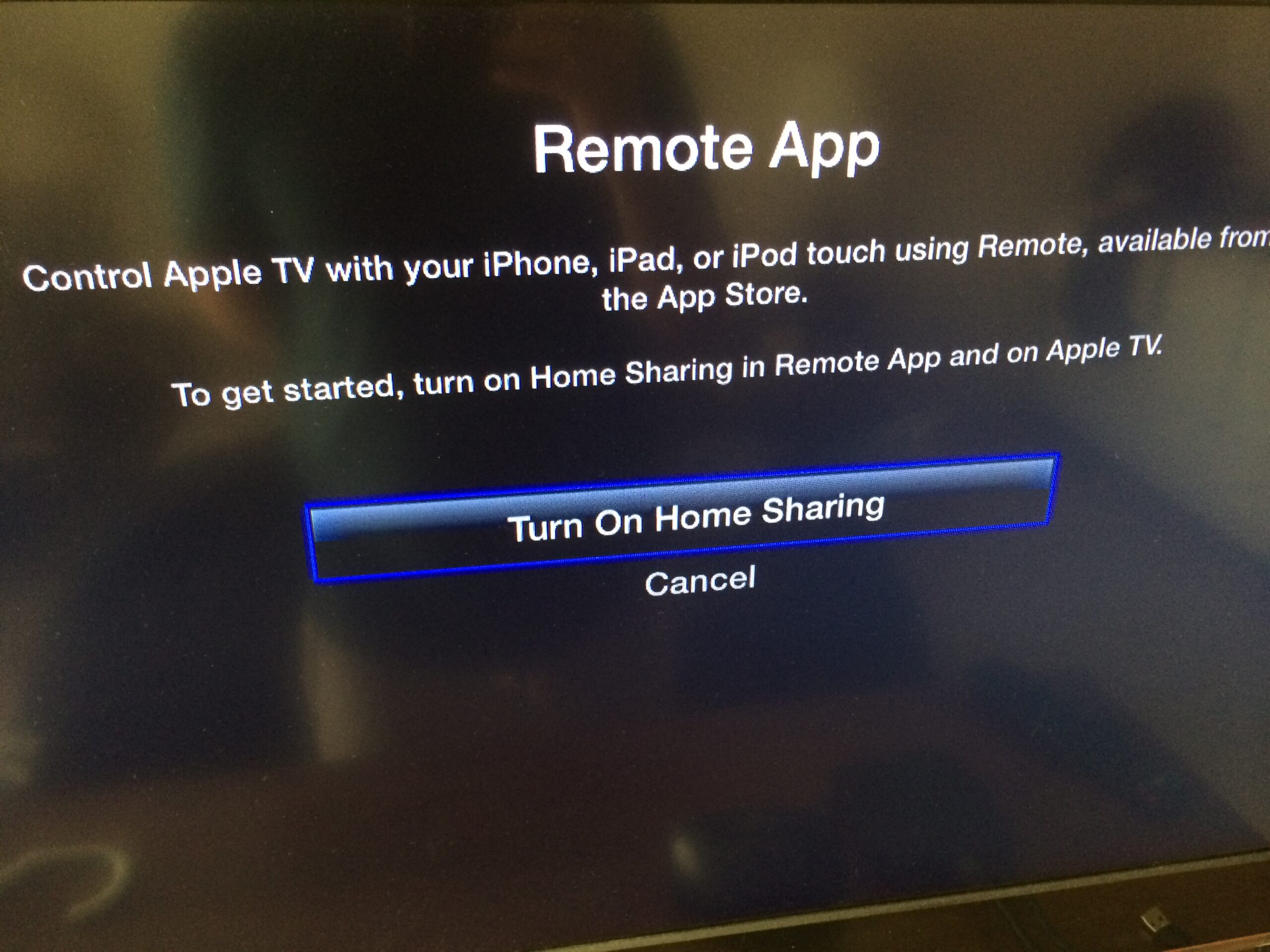 Controlling Apple TV Using Your iPhone