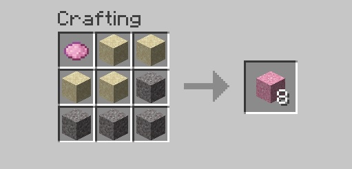 Creating Concrete in Minecraft Bedrock and Java