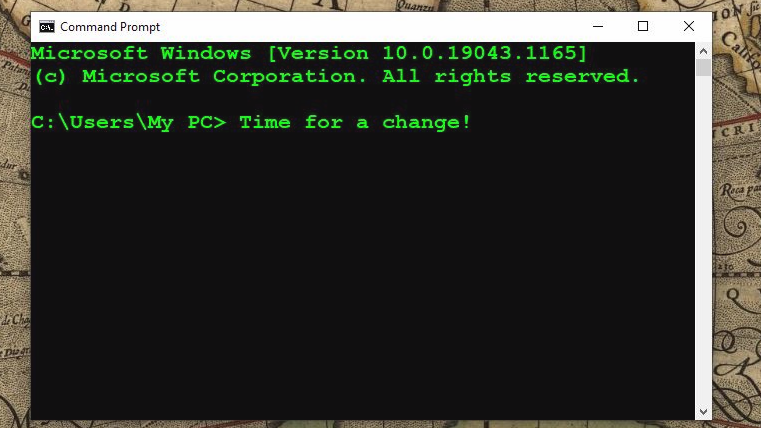 Customizing Command Prompt Color and Font in Windows 10