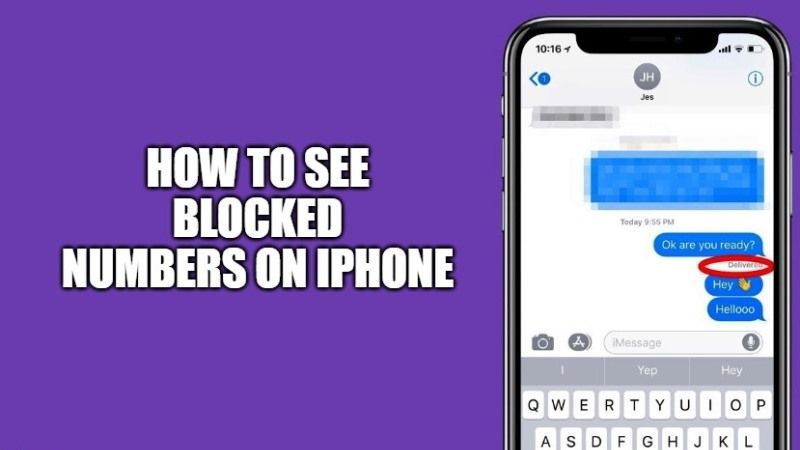 Detecting Blocked Numbers on iPhone