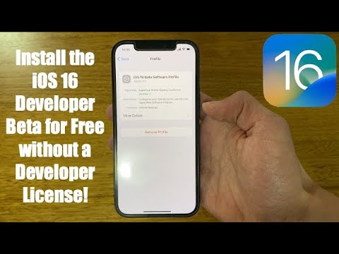 Downloading and Installing iOS 16 Developer Beta on iPhone