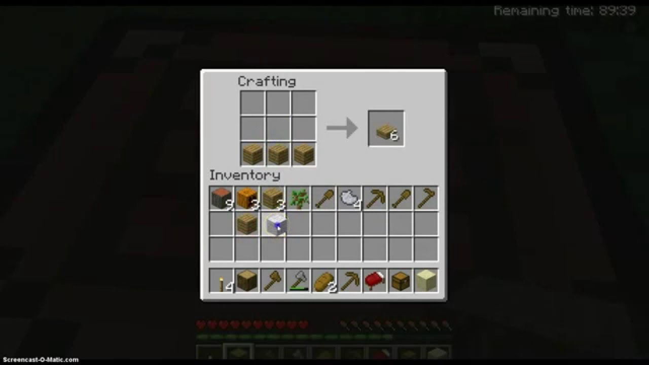 Efficient Bed Making in Minecraft