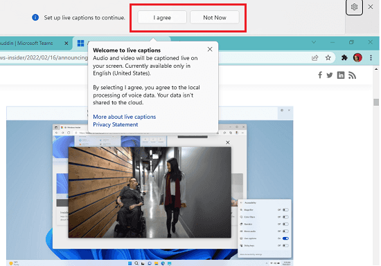 Enabling and Utilizing Live Captions in Windows 11