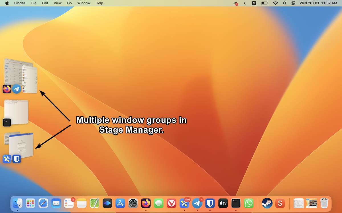 Enabling and Utilizing Stage Manager in macOS 13 Ventura