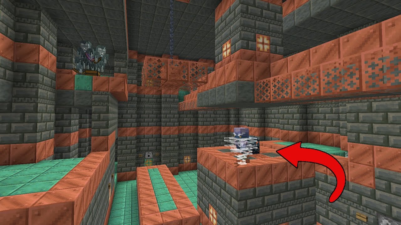 Exploring Trial Chambers in Minecraft Snapshot 23W45A