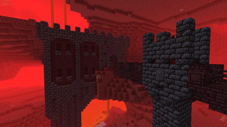 Finding and Conquering Nether Fortress in Minecraft