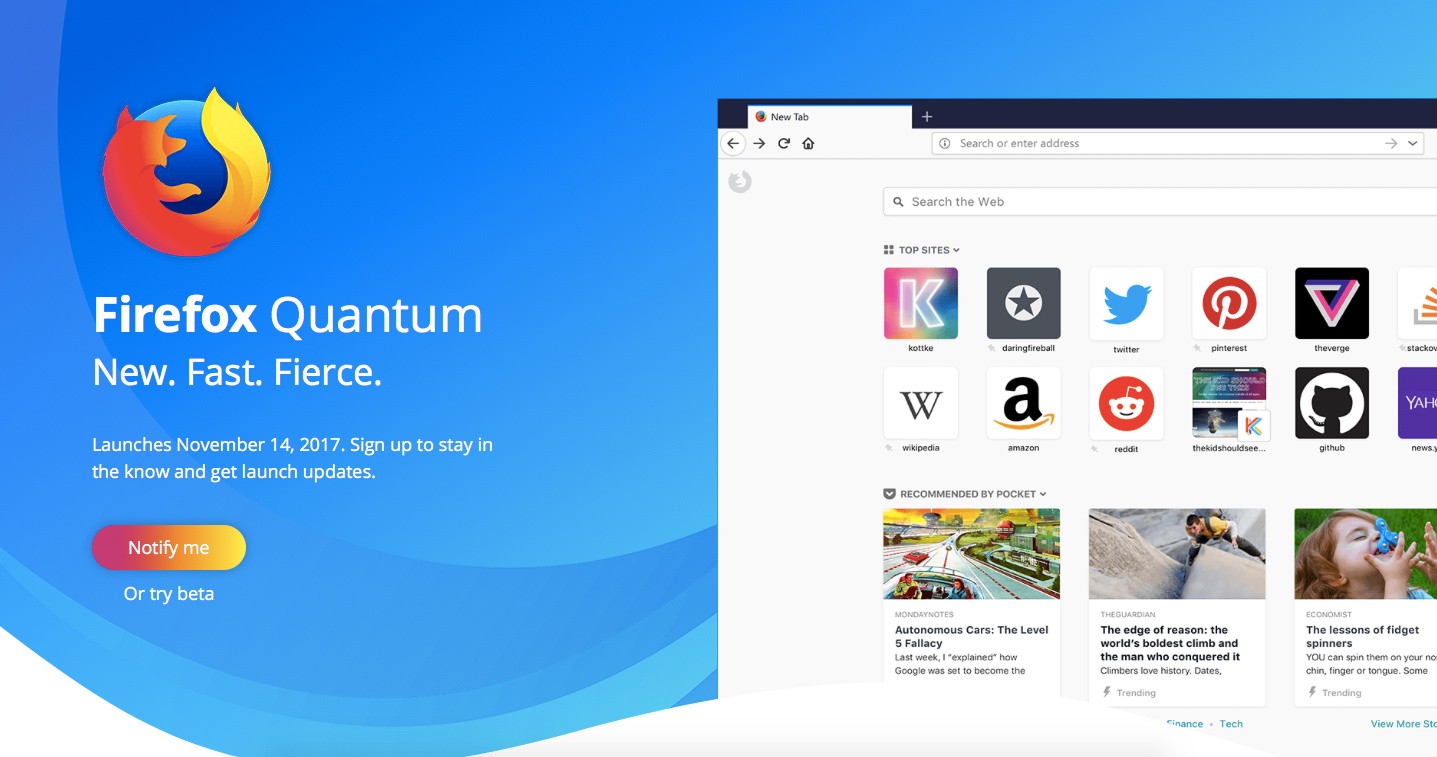 Firefox Quantum Beta: The Fastest Browser Yet?