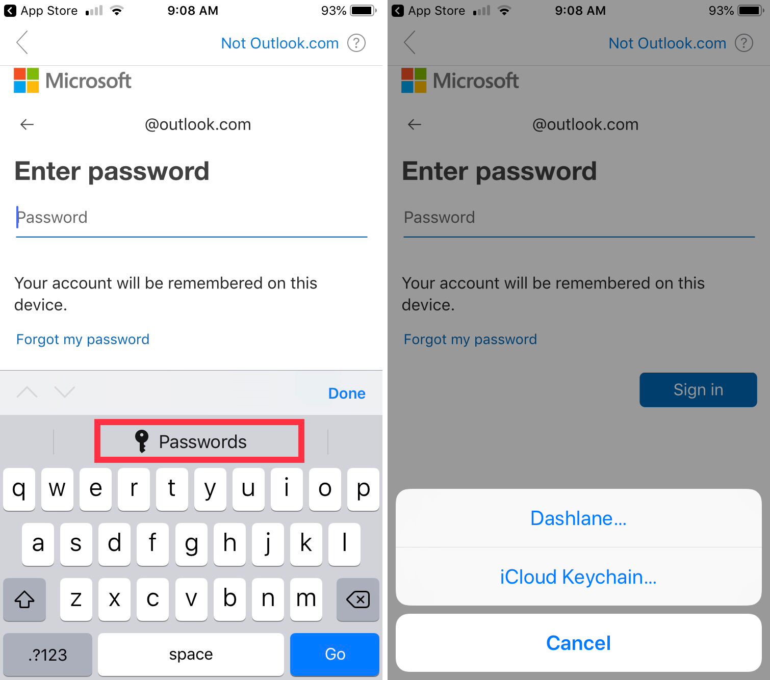 Fix AutoFill Passwords Issue on iPhone and iPad