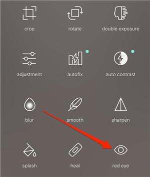 Fixing Red Eye in Photos on iPhone