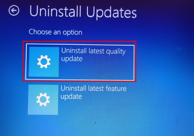 Fixing ‘Undoing Changes Made to Your Computer’ Error in Windows 11