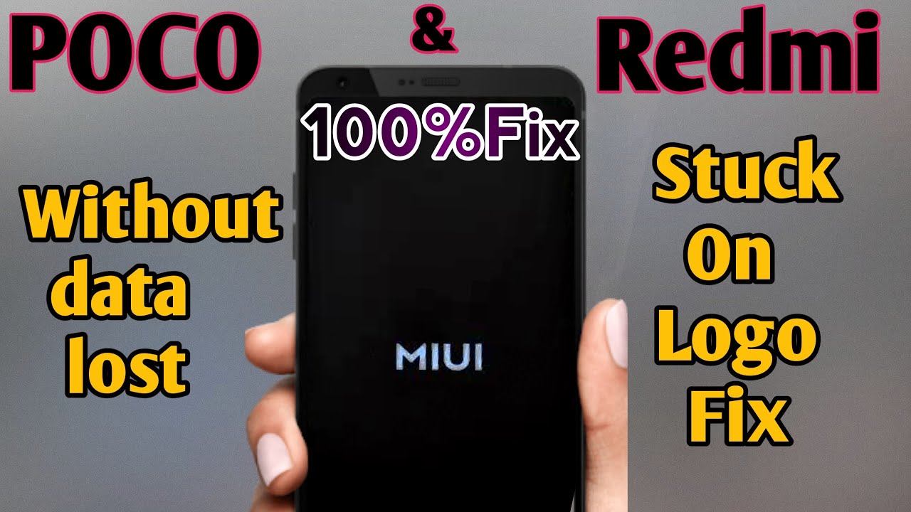 Fixing Xiaomi Phone Stuck on Redmi, Mi, Fastboot, or MIUI Logo