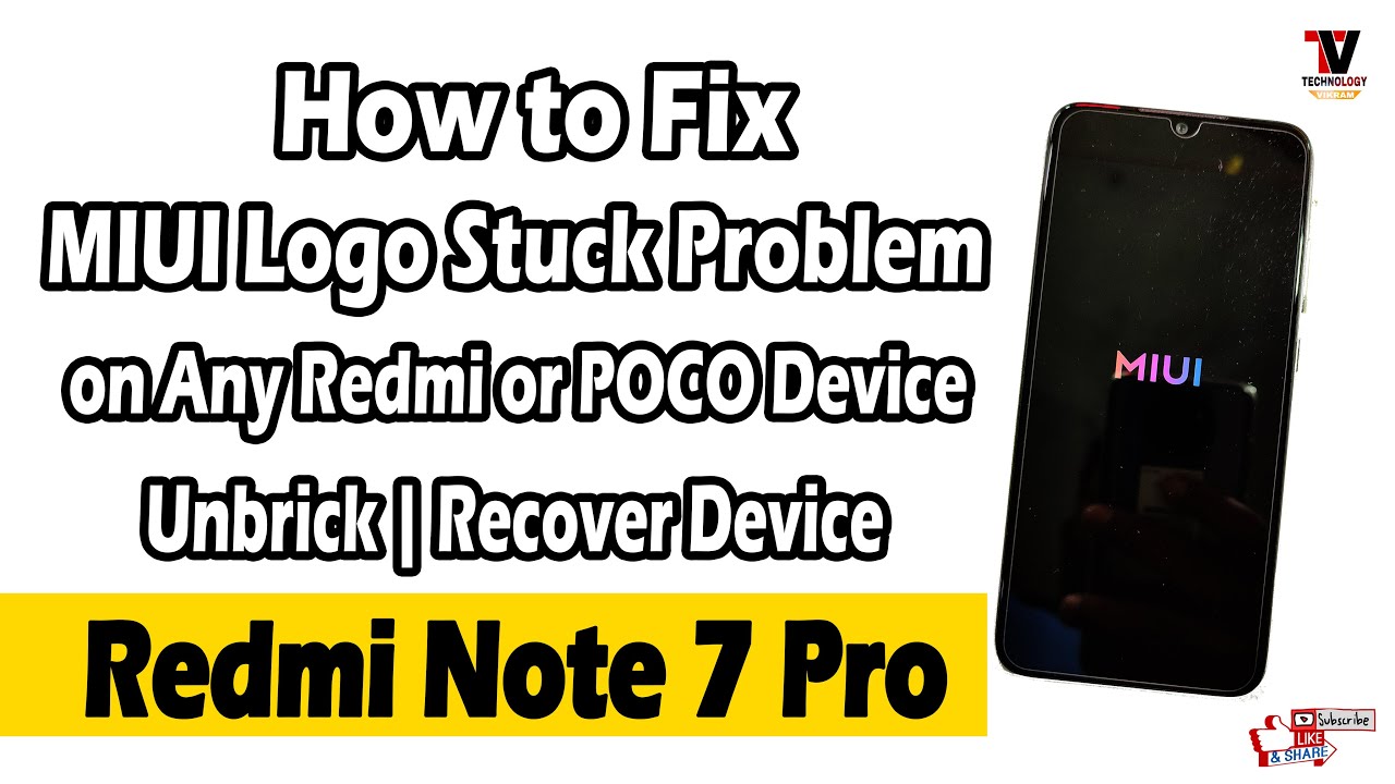 Fixing Xiaomi Phone Stuck on Redmi, Mi, Fastboot, or MIUI Logo