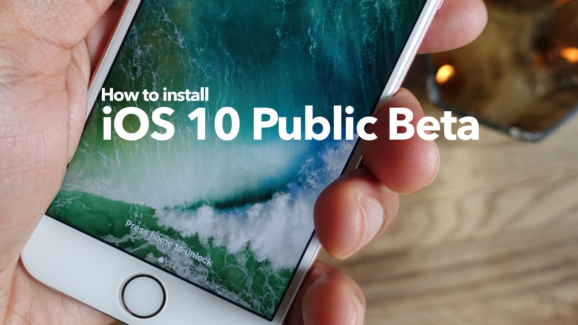 Installing iOS 10 Public Beta on Your iOS Devices