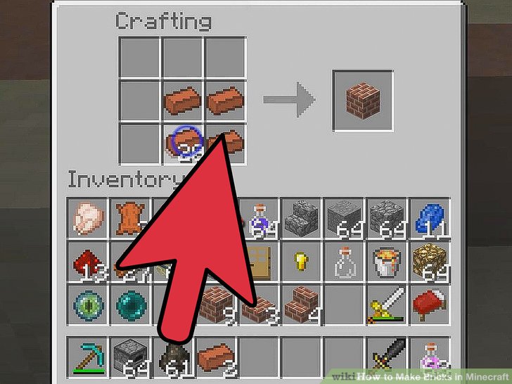 Making Bricks in Minecraft