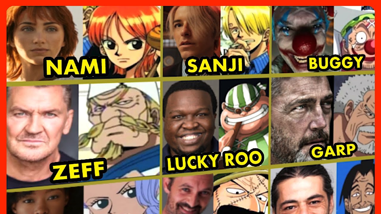 Netflix’s One Piece Live-Action: Characters Comparison Guide