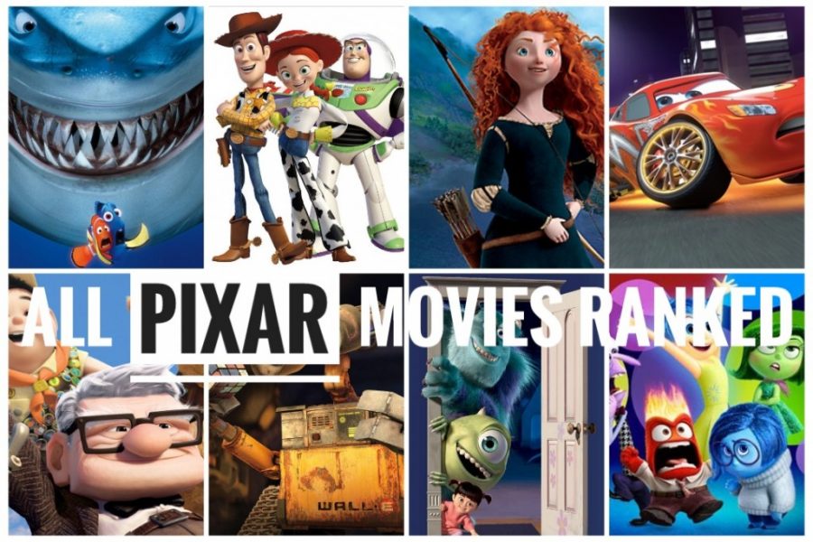 Pixar Movies Ranked