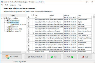 Recovery Toolbox for Outlook: Restore Corrupted PST/OST Files