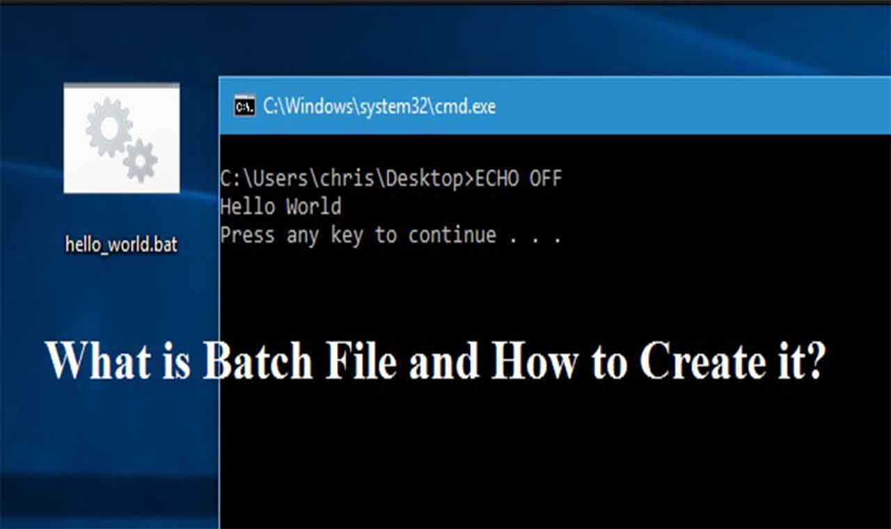 Scheduling Batch File Automation in Windows 10