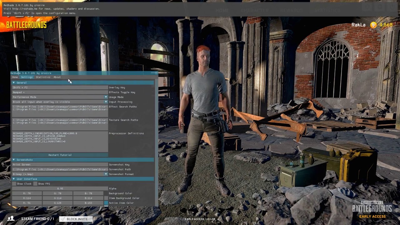 Setting Up ReShade in PlayerUnknown’s Battlegrounds