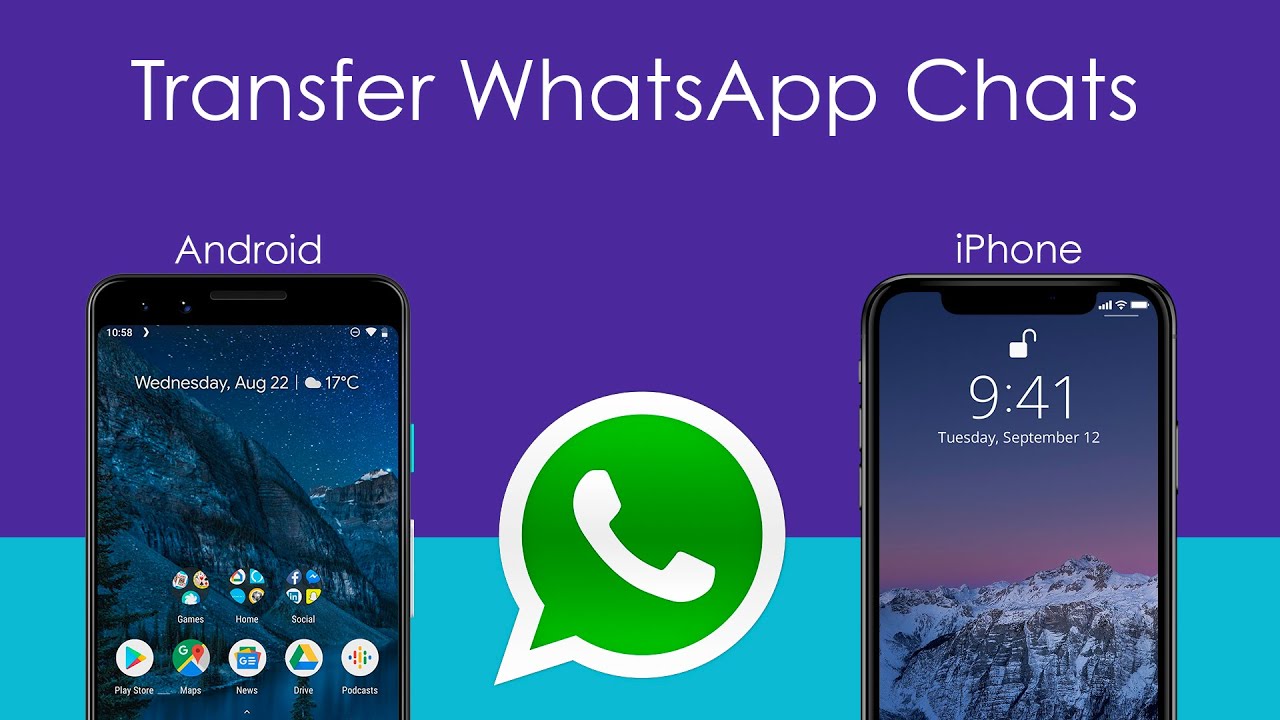 Transferring WhatsApp Chats from Android to iPhone