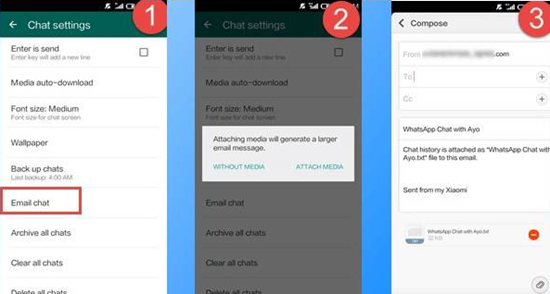 Transferring WhatsApp Chats from Android to iPhone