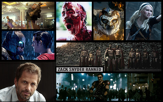 Zack Snyder Movies (Ranked)